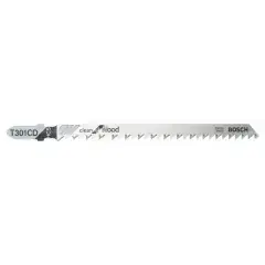 5 lames pour scie sauteuse Clean for Wood T 301 CD – BOSCH – 2608637590 Vente Directe