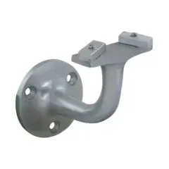 Super Prix Support cintré pour main courante en aluminium anodisé argent – DUVAL – 61-0102-200