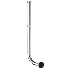Quantité Limitée Tube de chasse laiton chromé pour cuvette WC avec TEMPOCHASSE 1‘‘1/4 - DELABIE - 766001