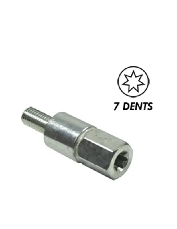 Satisfait Ou Remboursé Insert renvoi d‘angle universel débroussailleuse 7 dents