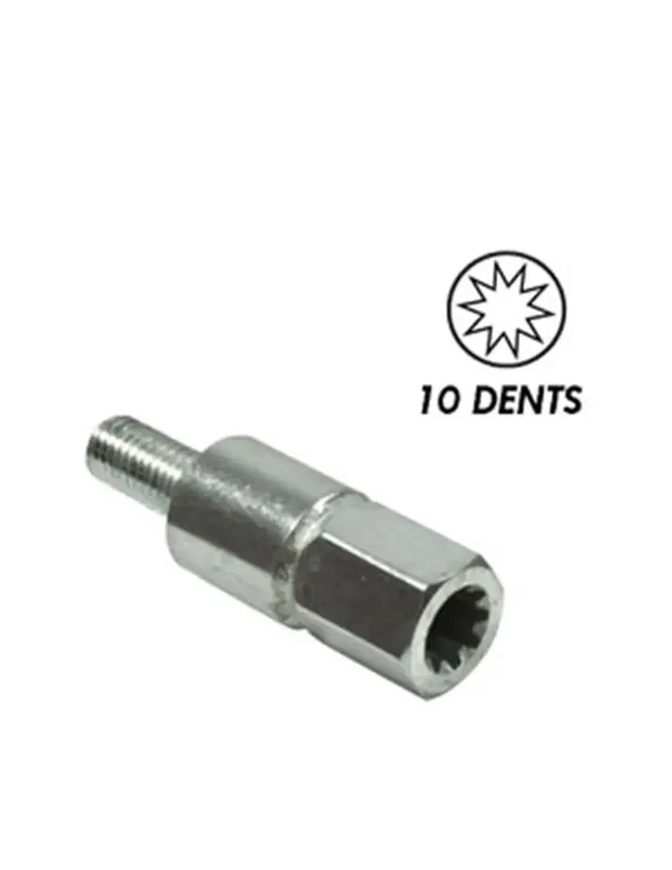 Insert renvoi d‘angle universel 10 dents Expédition Rapide