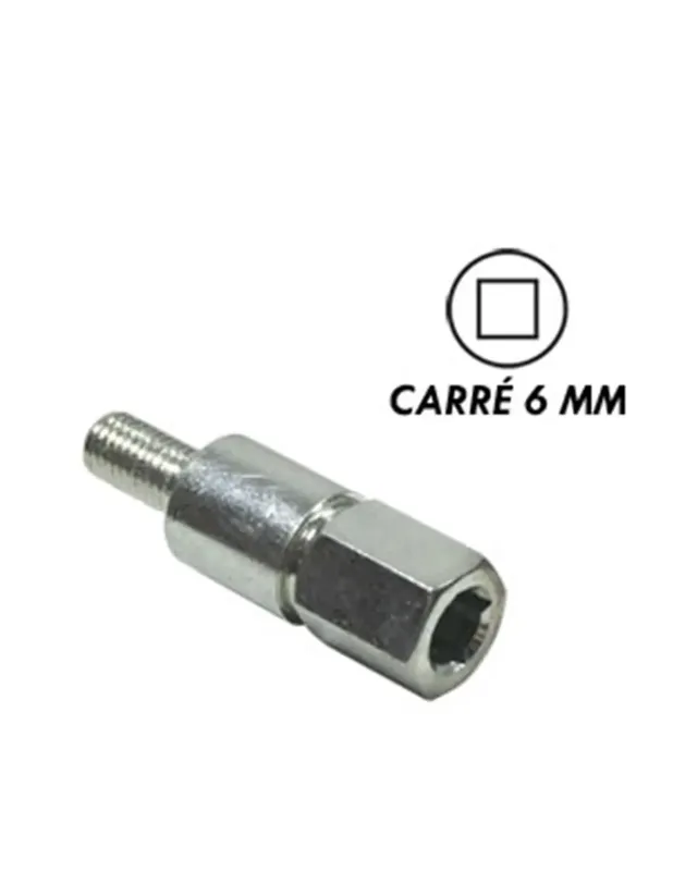 Insert renvoi d‘angle universel carré de 6mm Commander Vite