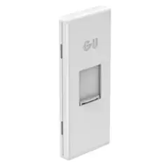 Prix Promo Rosace extra plate pour poignée DIRIGENT blanc - FERCO - 6-24913-00-0-7