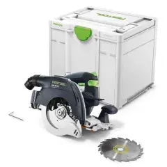 Offre Exclusive Scie circulaire à capot basculant 18V HKC 55 EB-Basic (sans batterie ni chargeur) – FESTOOL – 576163