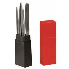 Authentique Jeu de 12 limes aiguilles T2 – 140 mm – FACOM – AS.12LBP140T2A