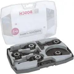Coffret de menuiserie Starlock pour outils multi-fonctions 7 pièces - BOSCH - 2608664623 Dernière Chance