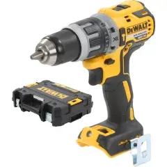 Perceuse-visseuse à percussion 18V Brushless XR (sans batterie ni chargeur) + Tstak – DEWALT – DCD796NT Meilleure Vente