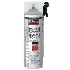Mousse expansive White TEQ manuelle aérosol 500ml - RUBSON - 1915593 Acheter Direct