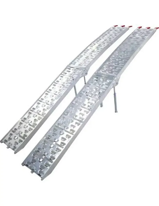 Acheter Direct Rampes de chargement ALU pliable 900 kg (avec pieds)