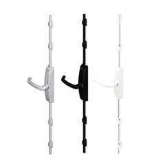 Crémone DUALIS à poignée rotative Blanc RAL 9010 – LA CROISEE DS – DS7211-036 Offre Exclusive