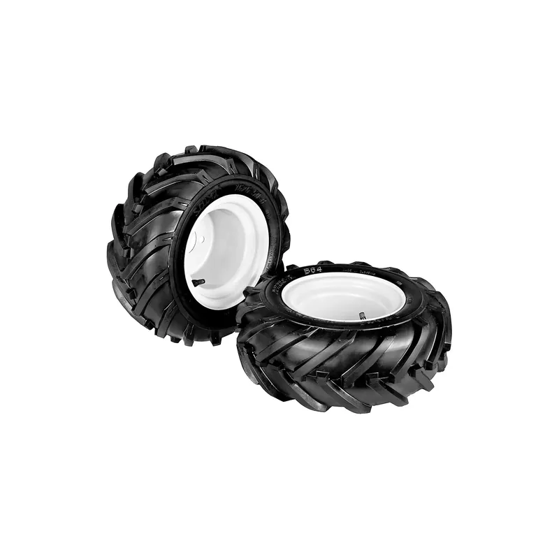 Grillo – Roues pneumatiques (paire) 16×6.50-8 jantes fixes Solde