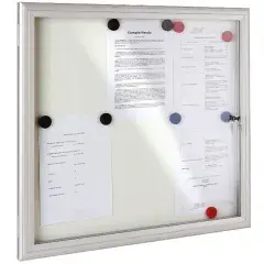 Vitrine extérieure Reverso avec cadre en aluminium 692X518X35mm – SATA – VERV4AN3VM Prix Bas