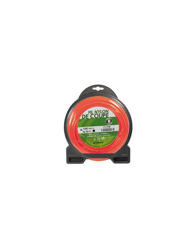 Coque fil nylon débroussailleuse rond (1/2 kg) ø 4.0 mm Prix Choc