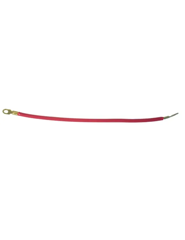 Prix Cassé Câble rouge avec cosses (40 cm)
