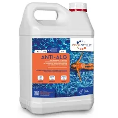 Anti algues et clarifiant en liquide de 5L – POOLSTYLE – PSL-500-0013 Vente Directe