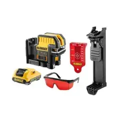 Niveau laser croix rouge + 5 points 10,8 V XR + batterie 2 Ah + chargeur - DEWALT - DCE0825D1R-QW Marque