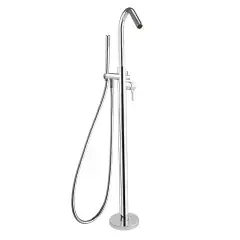 Mitigeur bain-douche sur colonne ADAGIO 918503MO chromé avec ensemble de douche – RAMON SOLER – 91C306308 Top Vente