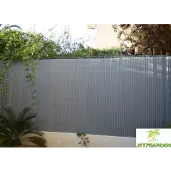 Jusqu&rsquo;à Épuisement Des Stocks Canisse PVC double face gris perlé 1,2×2,5m – JET7GARDEN – CAGP120X250