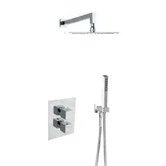 Mitigeur de douche thermostatique à encastrer avec ensemble 2 voies KUATRO K4787011 – RAMON SOLER – 47D302766 Top Vente