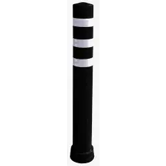 Usine Directe Poteaux à mémoire de forme polyuréthane D 80mm noir – VISO – TPA660BK