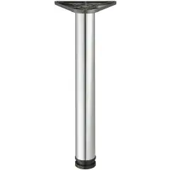 Pied de table RONDELLA diamètre 60mm hauteur 900mm acier chromé - 635.06.294 Achat Immédiat