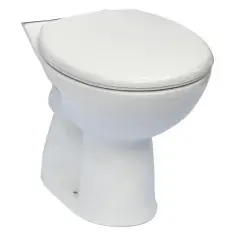 Authentique Cuvette WC POLO PLUS au sol sortie horizontale – ROCA – A342197000