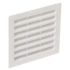 Grille de ventilation carrée à visser ou à coller type 50cm2 – NICOLL – 1B64 Offre Limitée