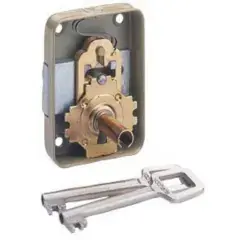 Vente Directe Serrure sureté à 3 gorges 224 sur plaque 60/35 gauche – VACHETTE – 11555000