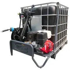 Affaire À Saisir Nettoyeur haute pression thermique Boostibc 250 bar – 15l/min enrouleur 20m + IBC – RENSON – 142399
