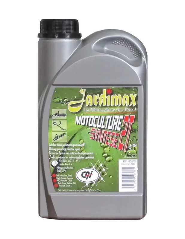 Offre Du Jour Huile de mélange pour moteur 2T Synthèse bidon de 1L