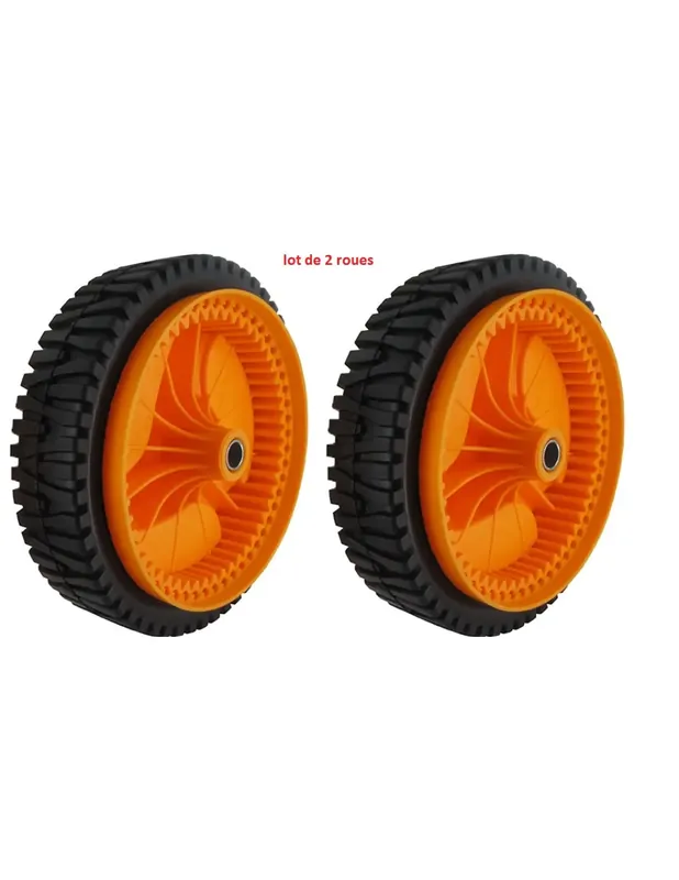 Lot de 2 roues avant tondeuse Mc Culloch réf. 532402936 – 583719401 Achetez Aujourd&rsquo;hui