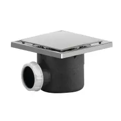Offre Spéciale Bonde évolutive D40mm chromée sortie horizontale pour baignoire à douche adaptée PMR – VALENTIN – 00 568300 000 00
