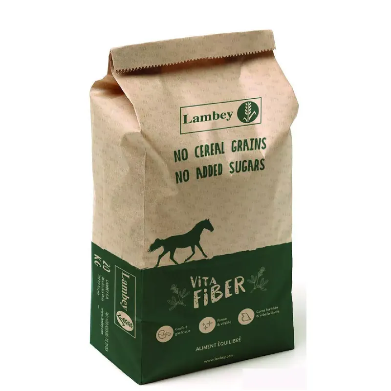 Lambey VITA FIBER - Aliment pour chevaux sans céréales et sans mélasse Remise