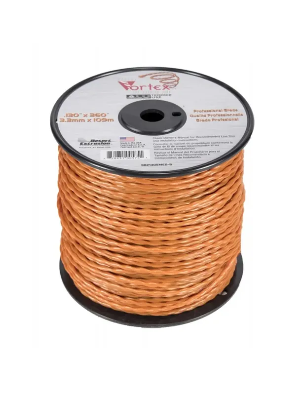 Vente Directe Bobine fil nylon débroussailleuse VORTEX Alu (111 m) ø 4.3 mm