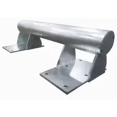 Livraison Express Butée de parking pour camion acier galvanisé gris 800x330x230 - VISO - BUT800GALFIX