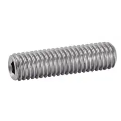 Vis à métaux sans-tête hexagonale creuse bout plat inox A2 DIN 913 3X10 boîte de 100 – ACTON – 622043X10 Achat Immédiat