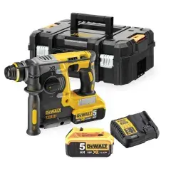 Nouveauté Perforateur SDS Plus 18V XR + 2 batteries 5Ah + chargeur + coffret T-Stak – DEWALT – DCH273P2