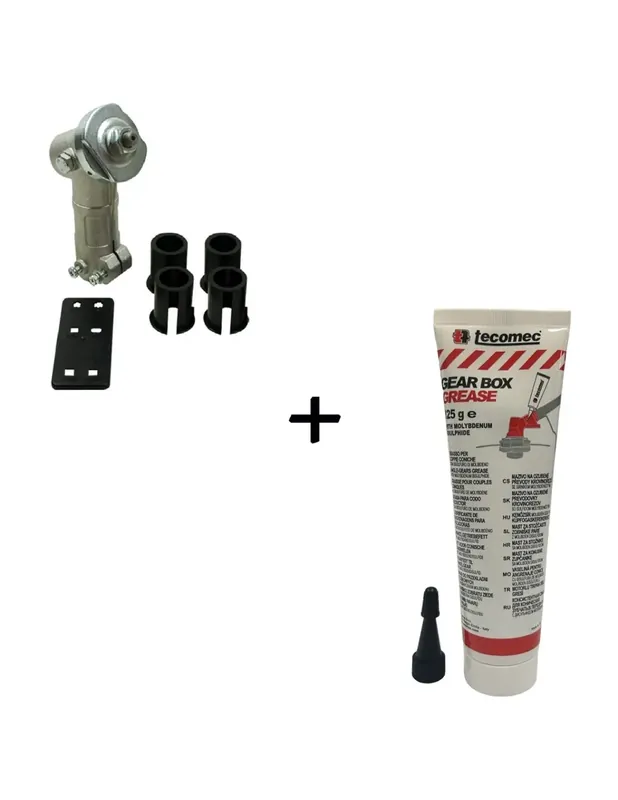 Renvoi d‘angle universel pour débrousailleuse + Graisse Usine Directe