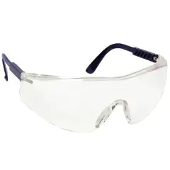 Lunette de protection SABLUX branches bleues-oculaire incolore - COVERGUARD - 60350 Haute Qualité