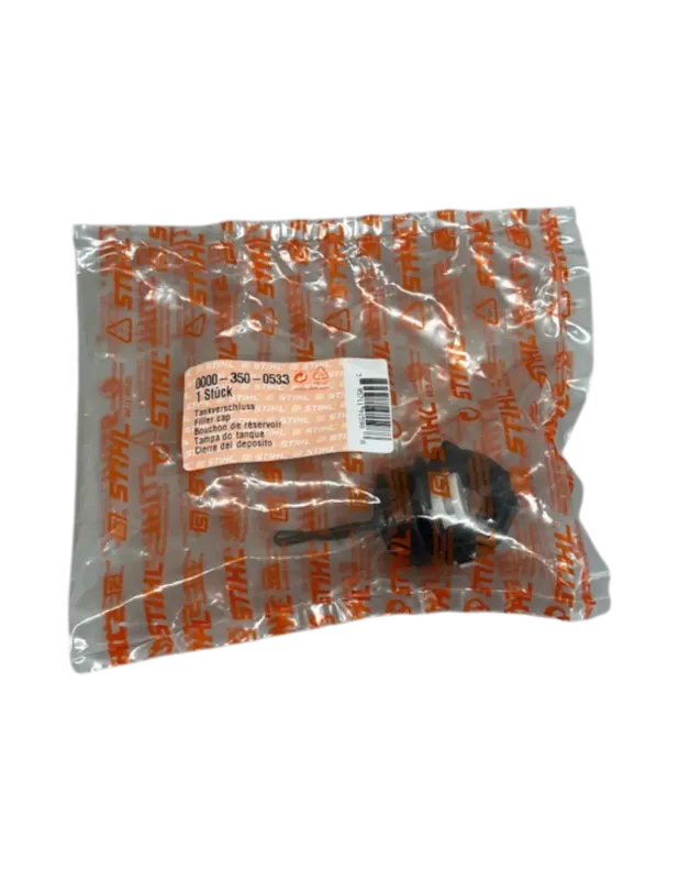 Bouchon d‘essence tronçonneuse Stihl référence 00003500533 – 0000 350 0533 Remise