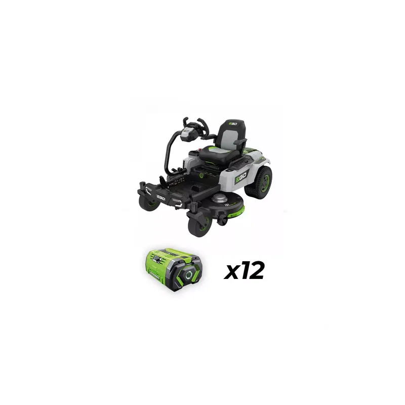 Commande En Gros EGO ZT4201ES_120Ah - Pack tondeuse Zero Turn