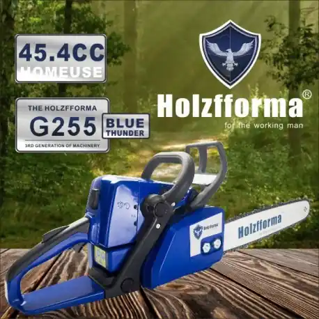 Seulement Aujourd'hui Tronçonneuse thermique HOLZFFORMA G255 - 45,4cc - 40cm de coupe
