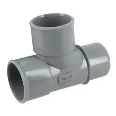 Té pied de biche simple D 40/32 mm mâle-femelle à 87°30 – NICOLL – TH288MF Meilleure Vente
