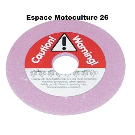 Haute Qualité Meule pour affuteuse électrique Ø ext 100mm, alésage 22mm, épaisseur 4,7mm