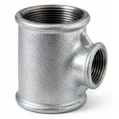 Té réduit 130R femelle-femelle galvanisé 1‘‘ 3/8‘‘ 1‘‘ - VIRFOLLET - 13005525 Soldes