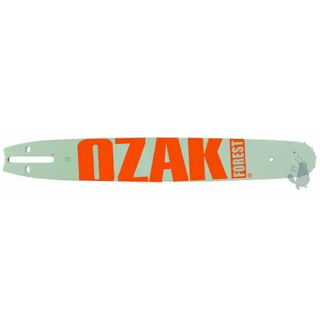 Guide de tronçonneuse 14" (35cm) PAS 3/8Lp - Jauge .050 (1,3mm) Empreinte en G de marque OZAKI Solde