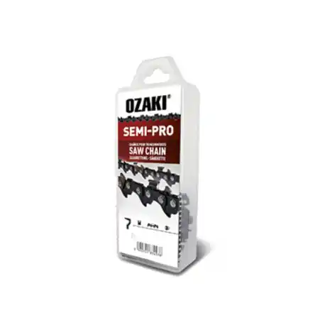 Chaîne de tronçonneuse semi carrée PAS 1/4&Prime; – .043 (1,1mm) mini – 56 entraîneurs de marque OZAKI Prix Choc
