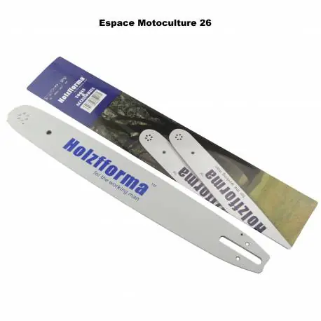 Nouvelle Collection Guide de tronçonneuse 50cm (20") PAS 325" - Jauge 1,3mm (.050) de Marque HOLZFFORMA