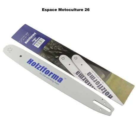Nouvelle Collection Guide de tronçonneuse 20&Prime; – 50cm – PAS 3/8 – .058 (1,5mm) de marque HOLZFFORMA