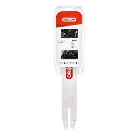 Guide 35cm (14&Prime;) + 2 chaînes PAS 3/8 Lp (Picco) – 1,3mm (.050) – 50E (entraineur) de marque OREGON pour tronçonneuse STIHL Meilleur Choix